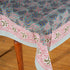 Block Printed Cotton Table Cover - 110 x 110 cms